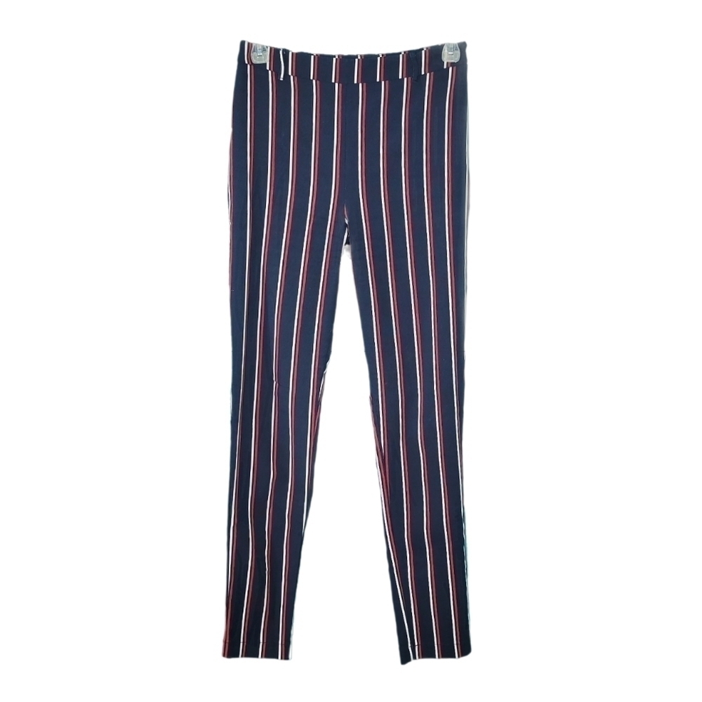 Forever 21 Striped Skinny Dress Pants womens/juniors XS